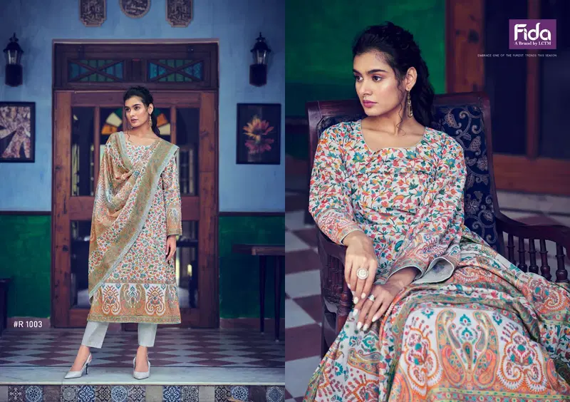 Rahat By Fida 1001 To 1006 Printed Cotton Dress Material Wholesale Shop In Surat 
